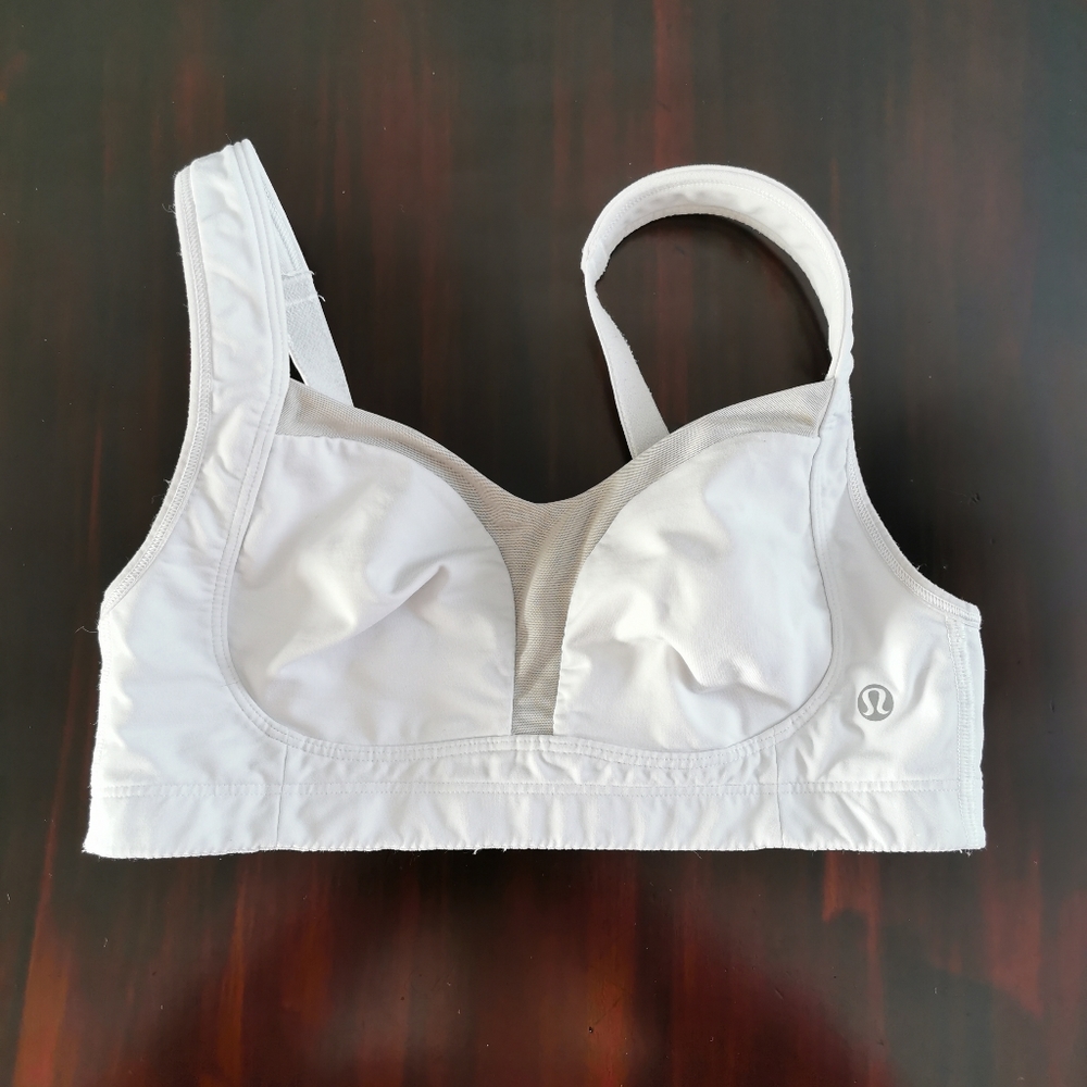Lululemon TaTa Tamer White Bra Size 32C